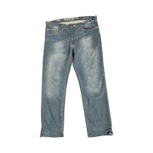 36x30*Mossimo*Slim Straight Blue Denim Jeans